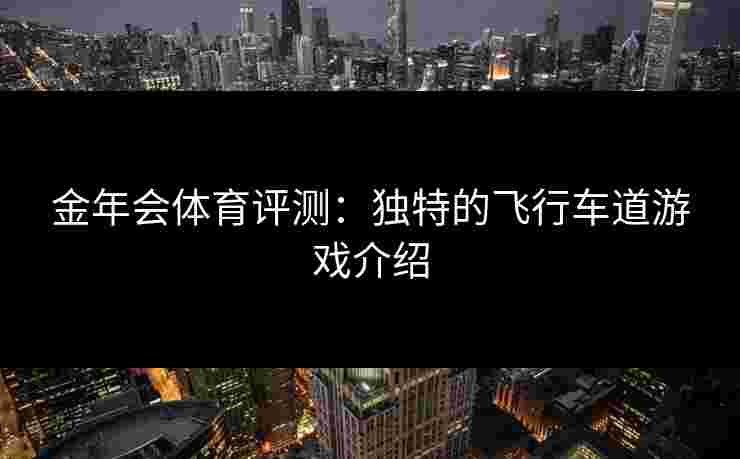 金年会体育评测：独特的飞行车道游戏介绍